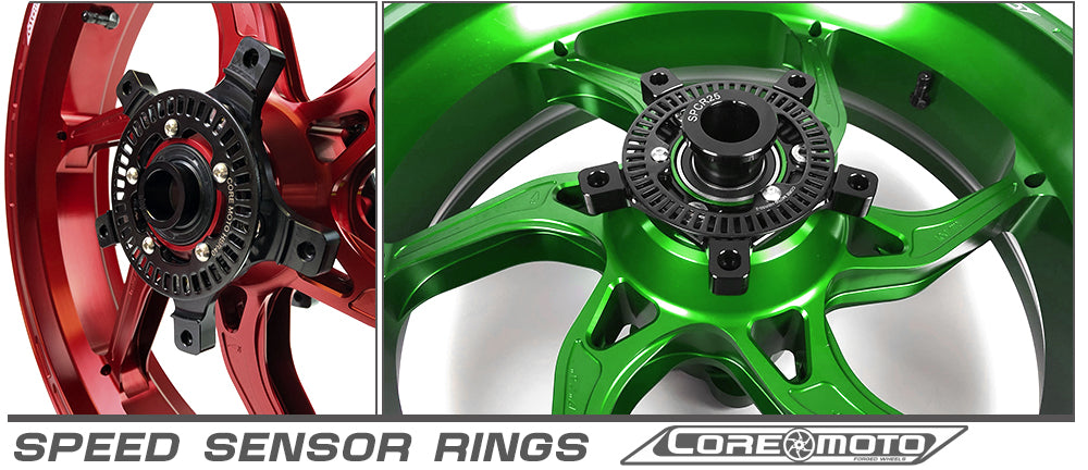 APEX-6 FORGED CORE MOTO WHEELS ( 5.5" Rear Rims )