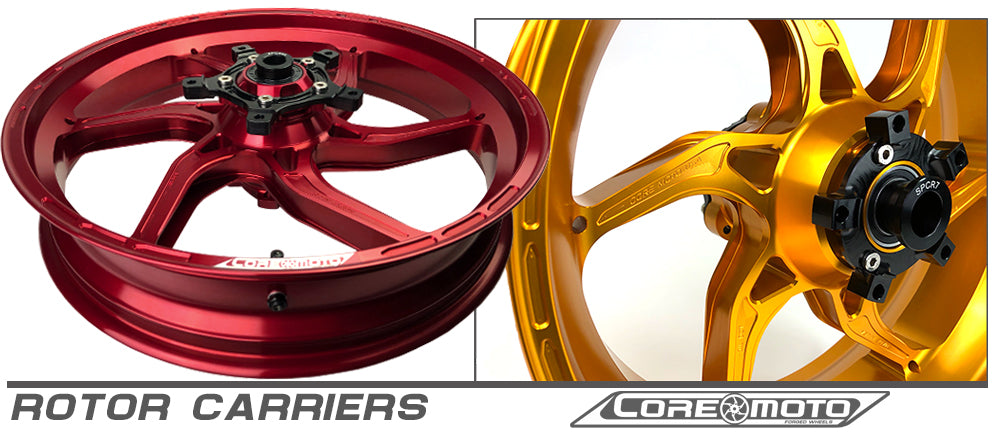 APEX-6 FORGED CORE MOTO WHEELS ( 5.5" Rear Rims )