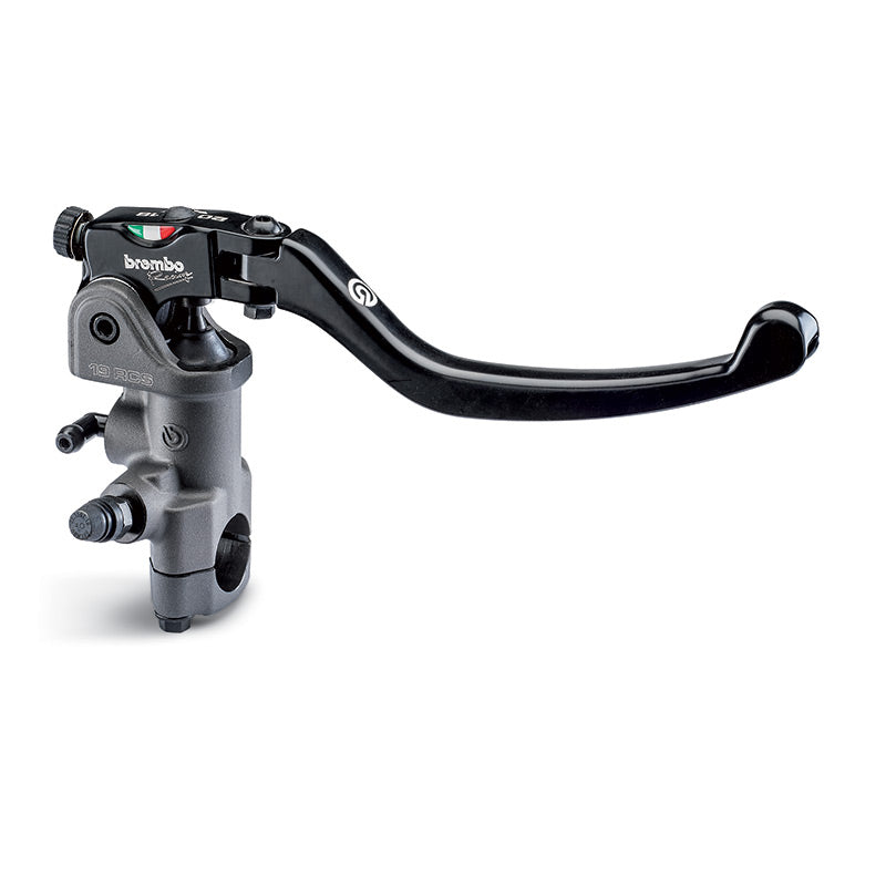 Master Cylinder, Brake, PR 19 RCS, without Reservoir w/ Long Folding Lever, Forged Radial, Front