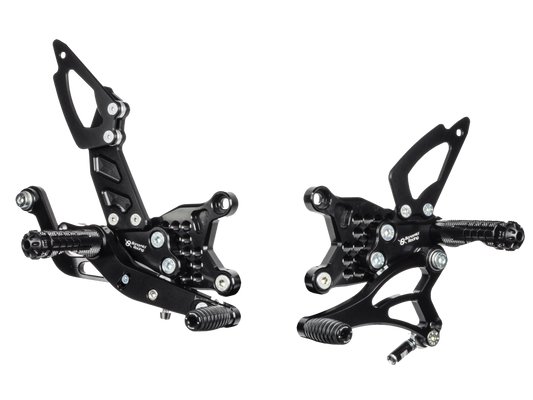 Bonamici motorcycle rearsets for Sportbikes