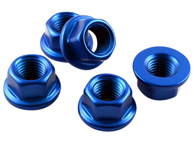 RACEBOLT ALUMINUM SPROCKET NUTS M10X1.25 ( 8 Color Options )