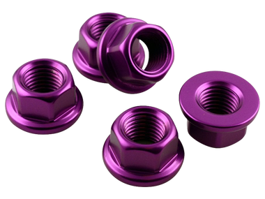 RACEBOLT ALUMINUM SPROCKET NUTS M10X1.25 ( 8 Color Options )