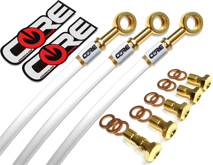 YAMAHA YZF R6R 2006-2016 FRONT AND REAR BRAKE LINE KIT