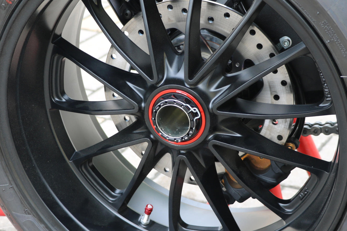 Conical spacer rear wheel nut Ducati