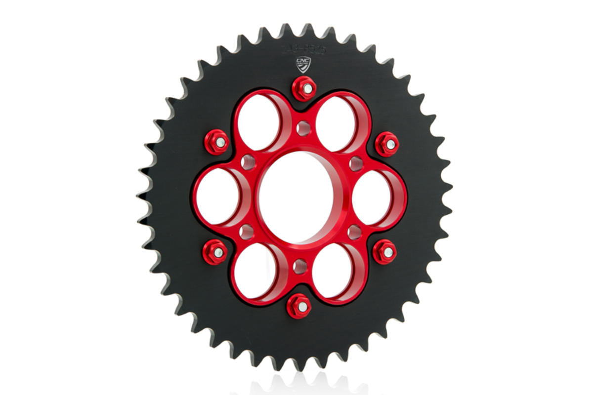 Ring gear 6 holes Ducati ( Select Chain Pitch and tooth count )