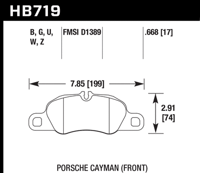 Porsche 911 (991.1 & 991.2) Carrera - w/Cast Iron Rotors ( More applications check List )