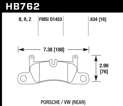 Porsche 911 (991.1 & 991.2) Carrera - w/Cast Iron Rotors ( More applications check List )