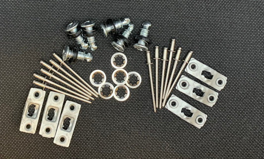 Dzus Receptacle Style: Rivet-on Kit X6