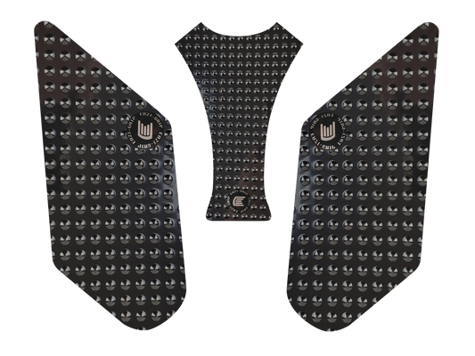 EAZI-GRIP UNIVERSAL LARGE OVAL TANK GRIPS (ALL BIKES) (BLACK)