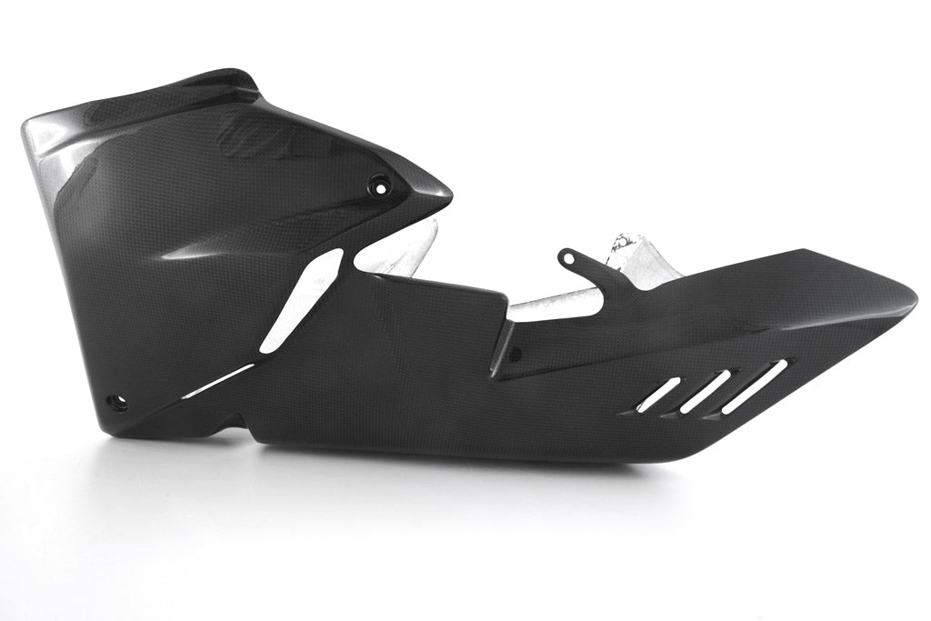 DUCATI STREETFIHGTER V4/S BELLY PAN - OEM OR RACE EXHAUST SYSTEM ( Production / Ship Date 8-10 weeks )