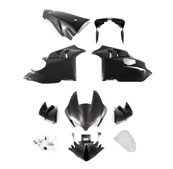 Ducati V4/R -> RS COMPLETE FAIRING KIT - - with fasteners and windscreen
