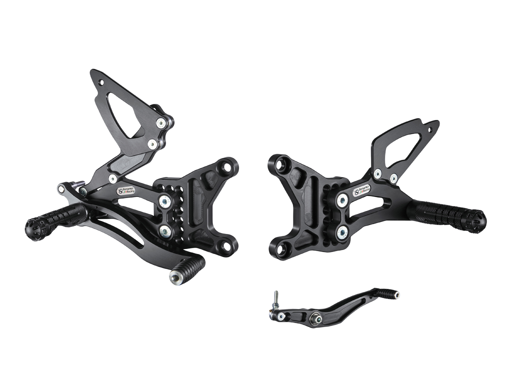 Bonamici motorcycle rearsets for Sportbikes