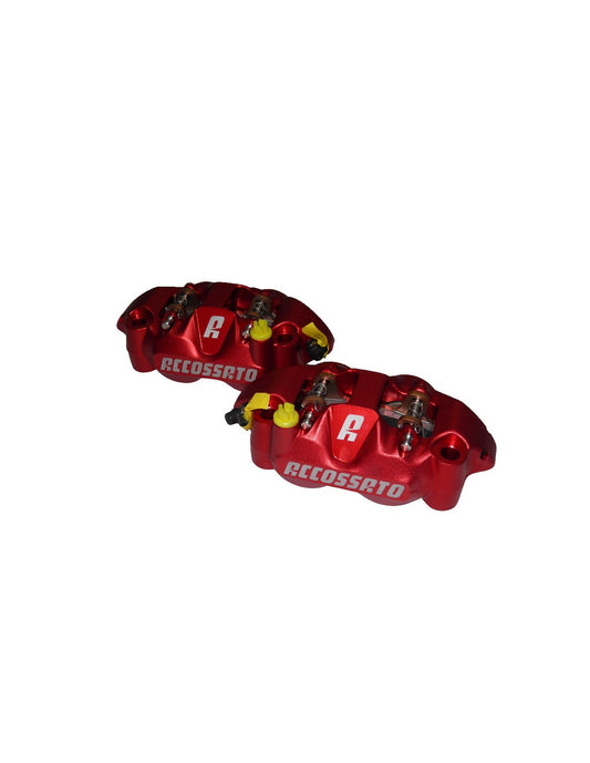 Monoblock Forged Radial Brake Caliper Distance 108 mm ZXC CARBON RACE PADS