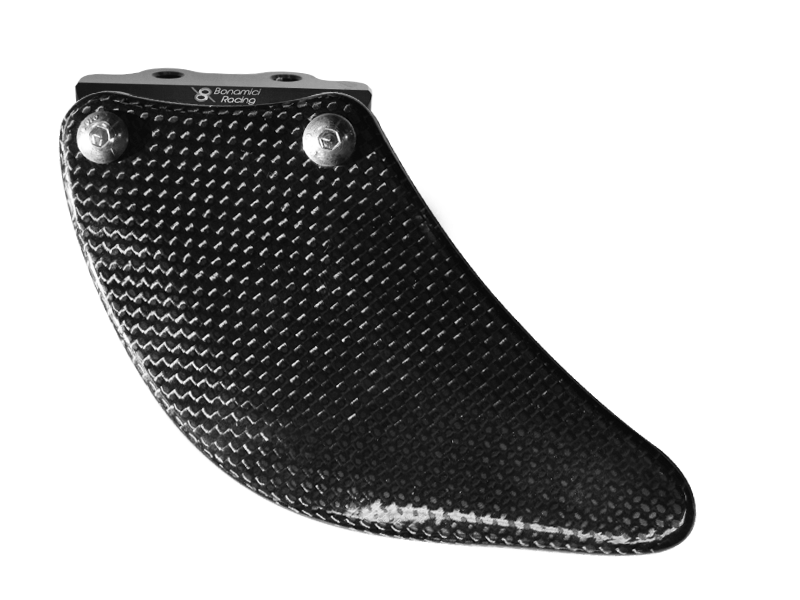 BONAMICI SHARK GUARD LOWER SWINGARM CHAIN PROTECTOR (CARBON or Aluminum )