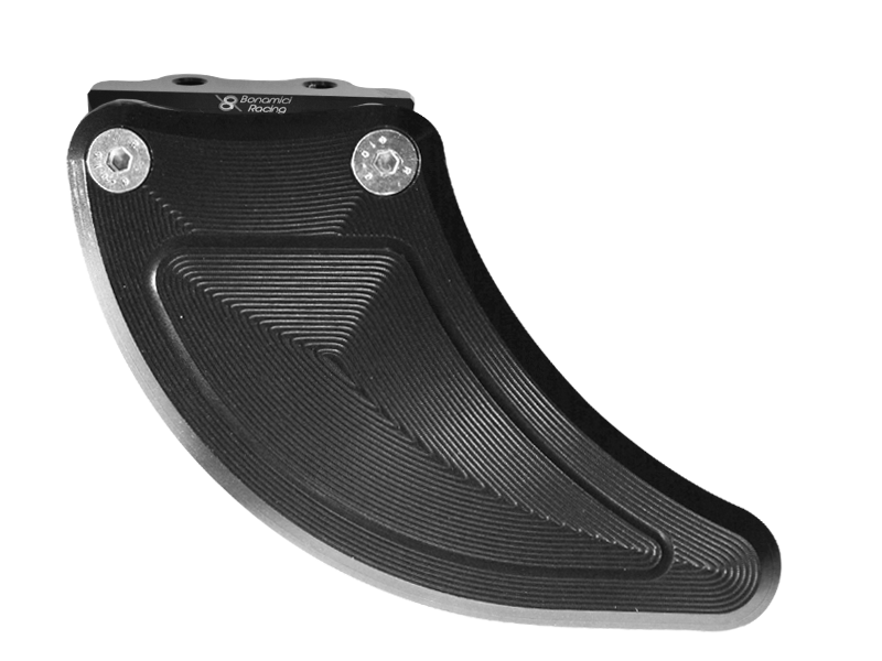 BONAMICI SHARK GUARD LOWER SWINGARM CHAIN PROTECTOR (CARBON or Aluminum )