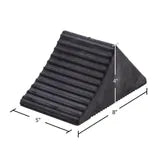 RUBBER WHEEL CHOCKS WITH EXTRA GRIP - SET OF TWO