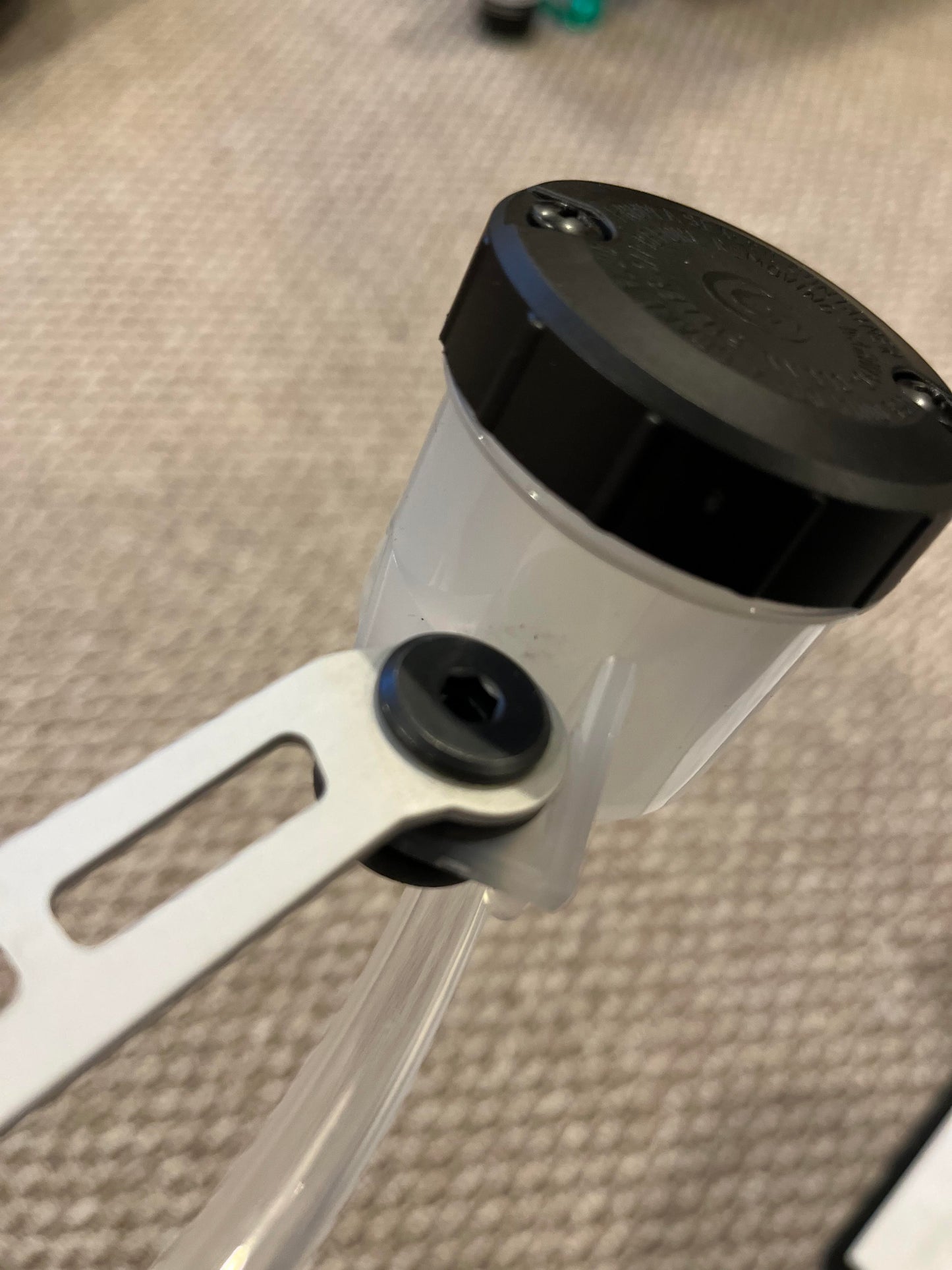 Brake Reservoir Mounting Kit with Brembo Bracket & 45cc Reservoir ( SBD INC Version )