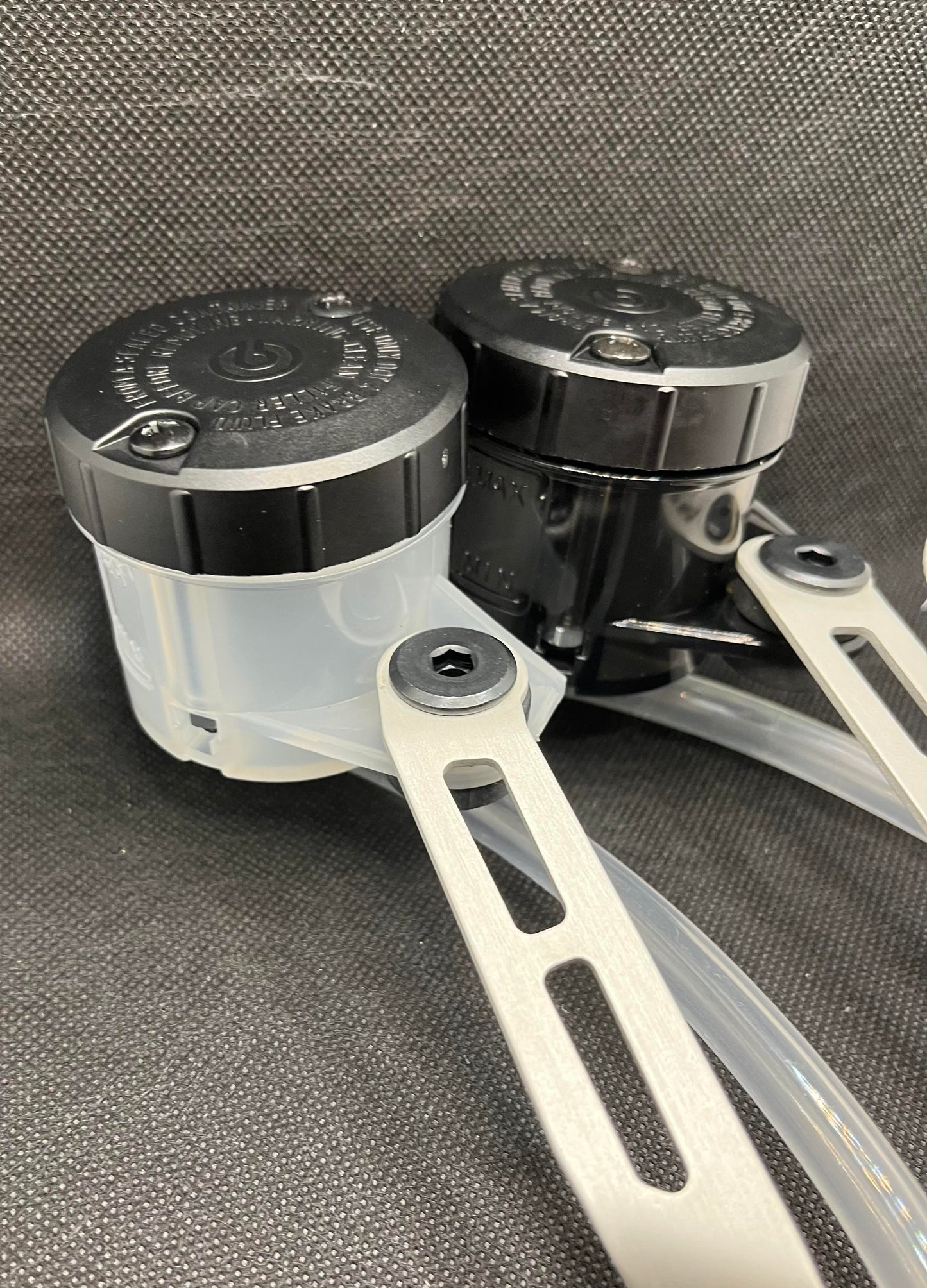 Brake Reservoir Mounting Kit with Brembo Bracket & 45cc Reservoir ( SBD INC Version )