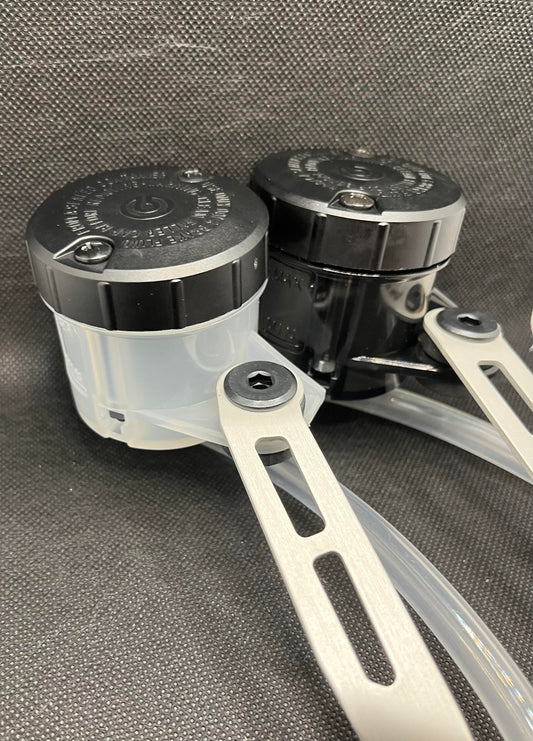 Brake Reservoir Mounting Kit with Brembo Bracket & 45cc Reservoir ( SBD INC Version )