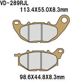 Yamaha R3 (15- ), Vesrah RJL-ZZ : / RJL ( Price is per Caliper )