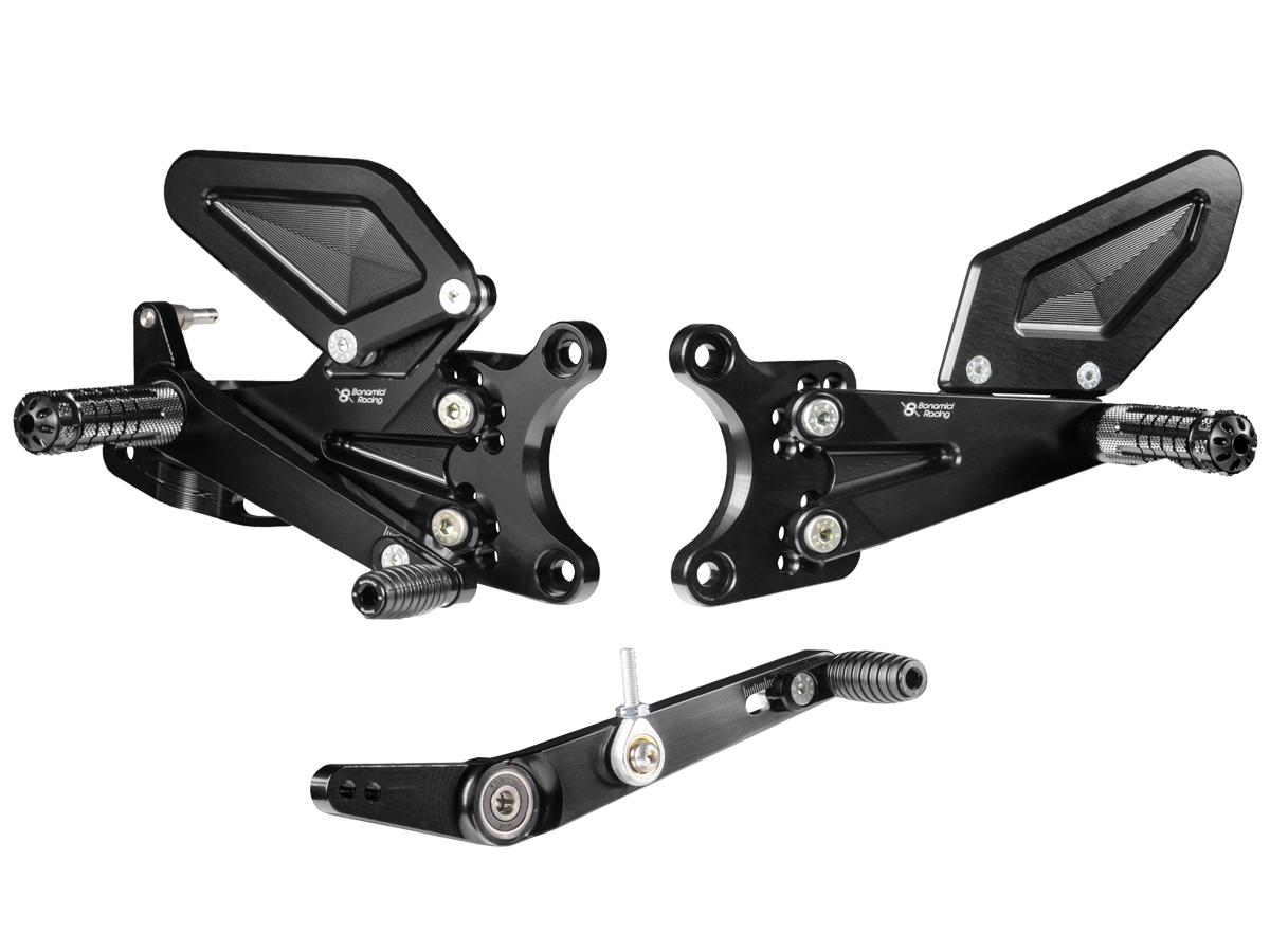 Bonamici motorcycle rearsets for Sportbikes