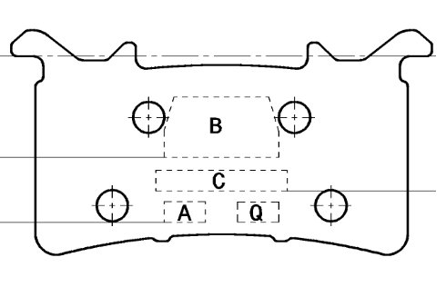 BMW S1000RR HONDA CBR 1000 RR-R 2020-2021 (NISSIN CALIPERS)( Price is per Caliper )