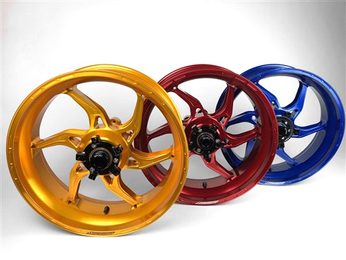 APEX-6 FORGED CORE MOTO WHEELS ( 6" Rear Rims )