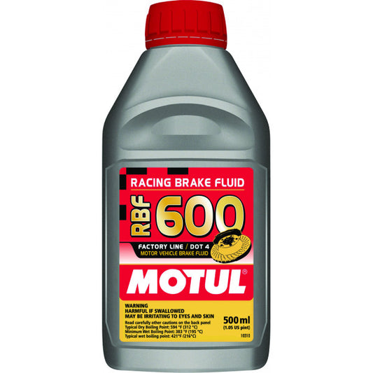 Motul RBF 600 Racing Brake Fluid 500ml