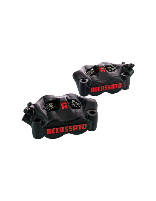 Monoblock Forged Radial Brake Caliper Distance 100 mm  W/ ZXC CARBON RACE PADS